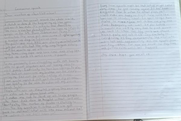 Hope's coronavirus speech inspired by Churchill's VE Day address