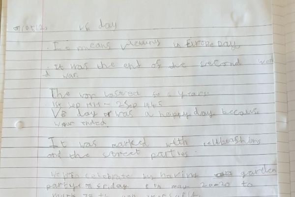 Will - what VE Day means