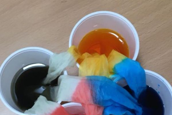 Colour mixing rainbow