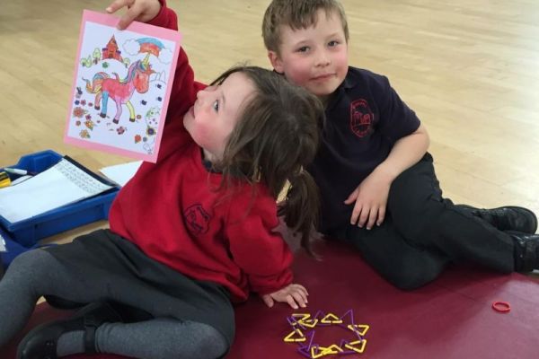 Very proud of our work for Mummy!