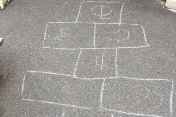 Hopscotch numbers with Nursery