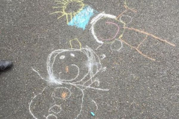 Nursery creative drawing