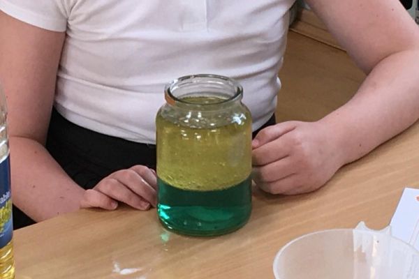 Lava lamp - Science experiments