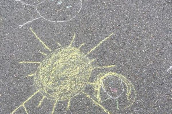 Nursery creative drawing