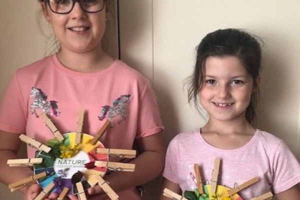 Completed Colour nature wheel 