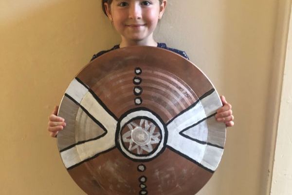 Maya's great greek shield