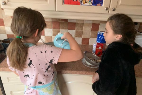 Mental Health Week - Baking brownies